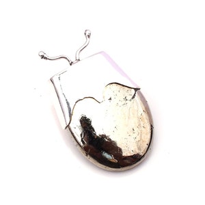 Apachen Pyrit Insekt 925 Sterling Silber Anhänger Mystic Pyrit Edelstein Handgemachte Silber Schmuck Anhänger Halsketten Frauen Weihnachtsgeschenk