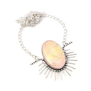 Triplet Fire Opal Necklace Triplet Fire Opal Gemstone 925 Sterling Silver Necklace Jewelry Handmade Triplet Fire Opal Jewelry Necklace