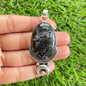 Mystic Merlinite Pendant 925 Sterling Silver Pendant Mystic Merlinite Gemstone Pendant Handmade Silver Gemstone Jewelry Pendant For Necklcae