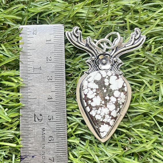 630天然ターコイズワイルドホースナバホパールのオリジナルネックレス