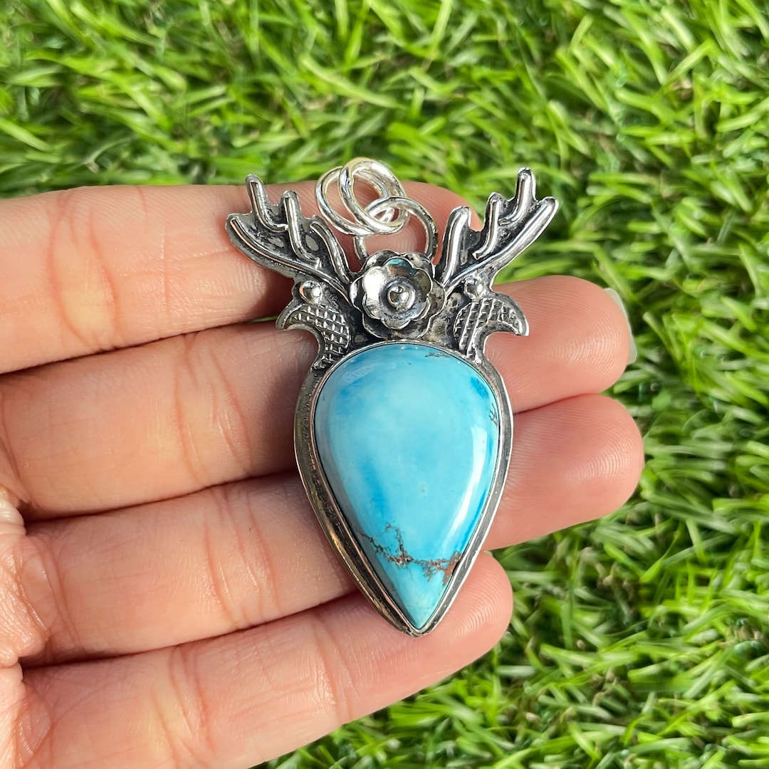 Ciondolo di cervo in argento sterling adorabile ciondolo di - Italia
