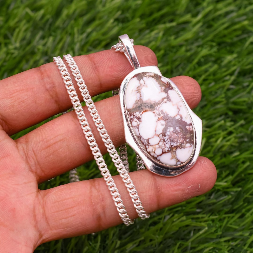 Wild Horse 925 Sterling Silver Pendant Wild Horse Gemstone Handmade ...