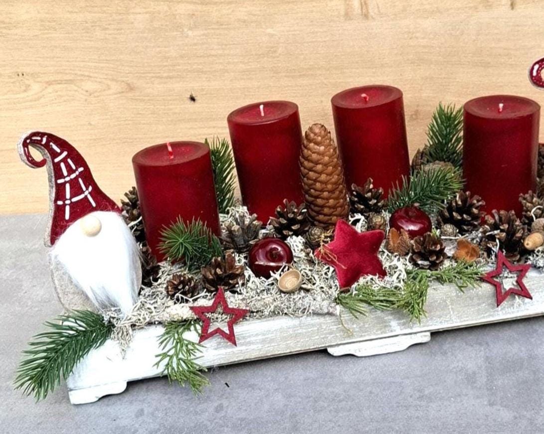 Adventsgesteck künstlich