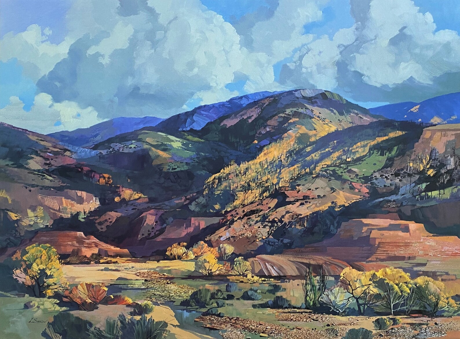 Laurence Sisson 19282015 Exhibition Poster desert Etsy