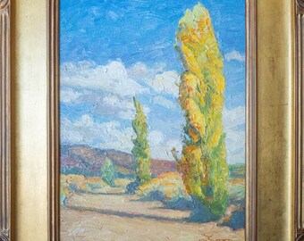 Ron Elstad - A Celebration Of Life, Original Oil on Canvas, 16x12