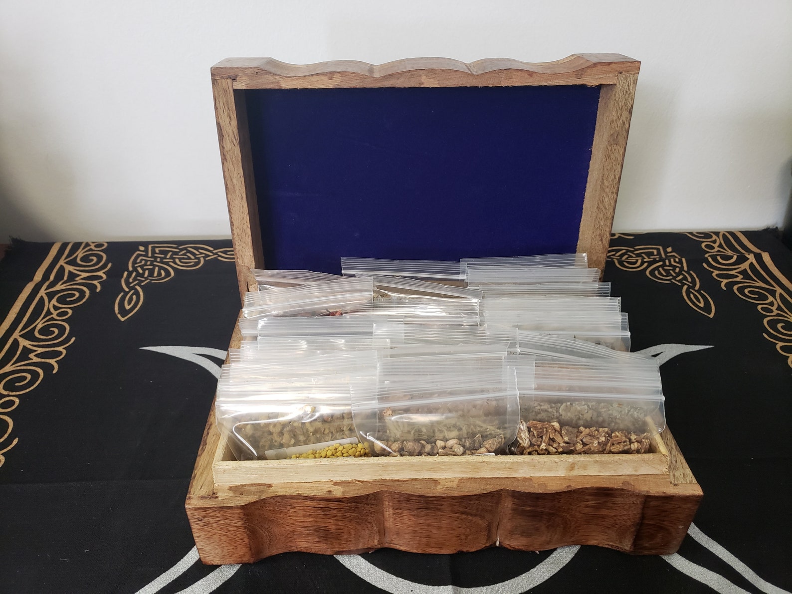 Herb Storage Box 29 Herbs Etsy