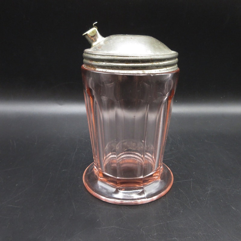 Glass Sugar Shaker Etsy