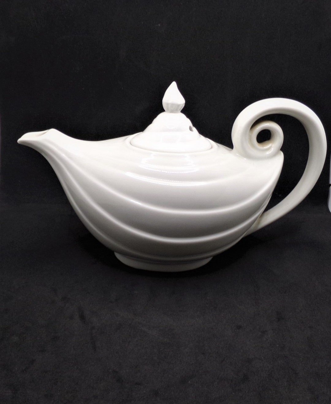 Hall China Aladdin Teapot White 6 Cup Etsy