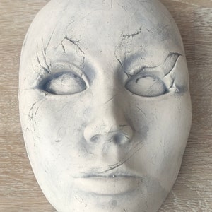 Art Ceramic Mask Unique/Art Clay Mask