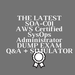 Zertifizierung für Systemverwalter (AWS) SOA-C01 Q&A+Simulator Active