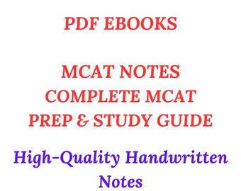 MCAT complete prep and study guide + gift