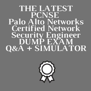Palo Alto Networks Zertifizierter Netzwerksicherheitsingenieur PCNSE Exam Q&A+Simulator