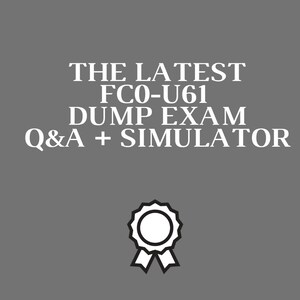 CompTIA IT Fundamentals+ Certification FC0-U61 Exam Q&A+Simulator