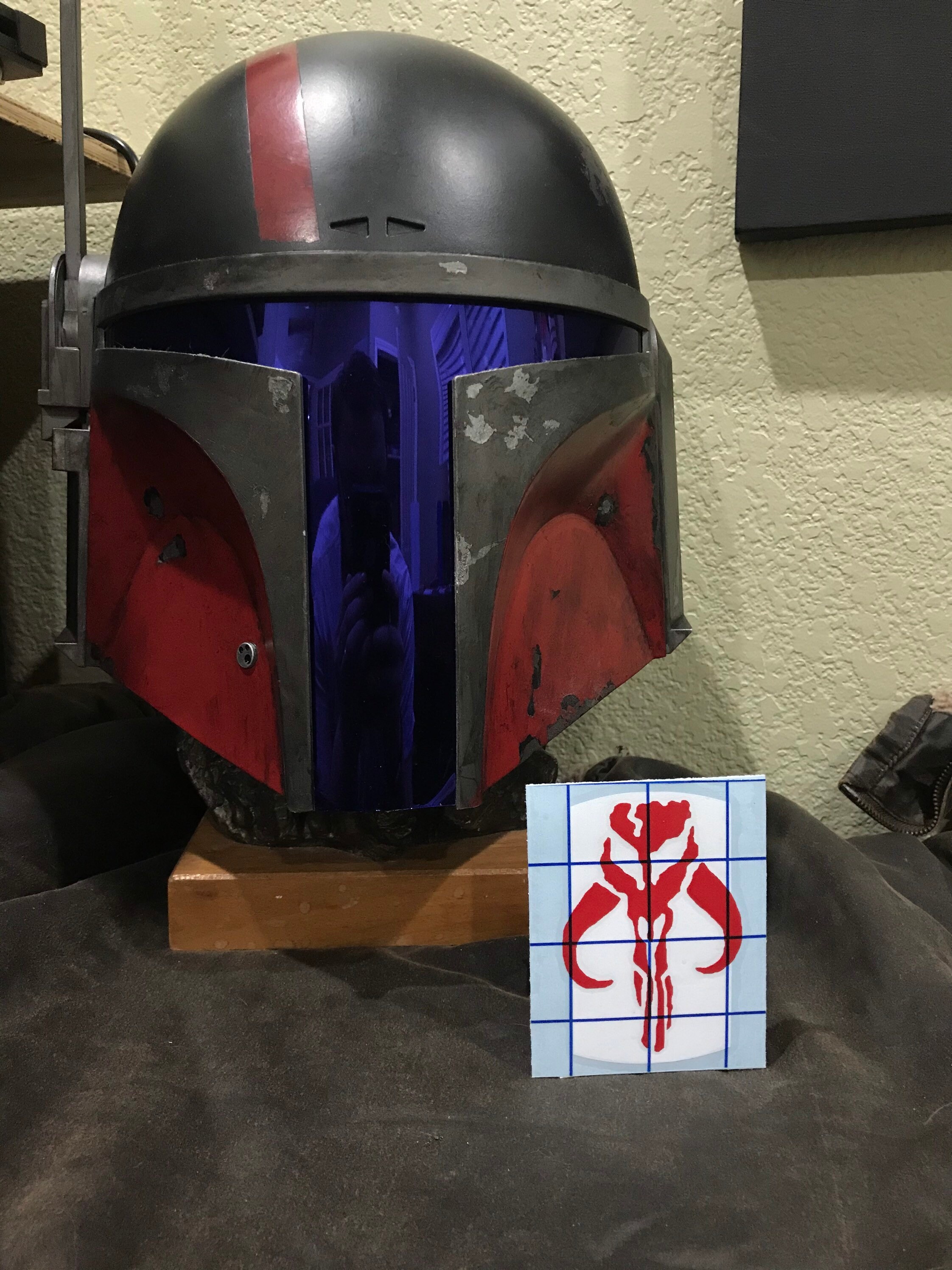 Boba Fett Shoulder Vinyl Decal