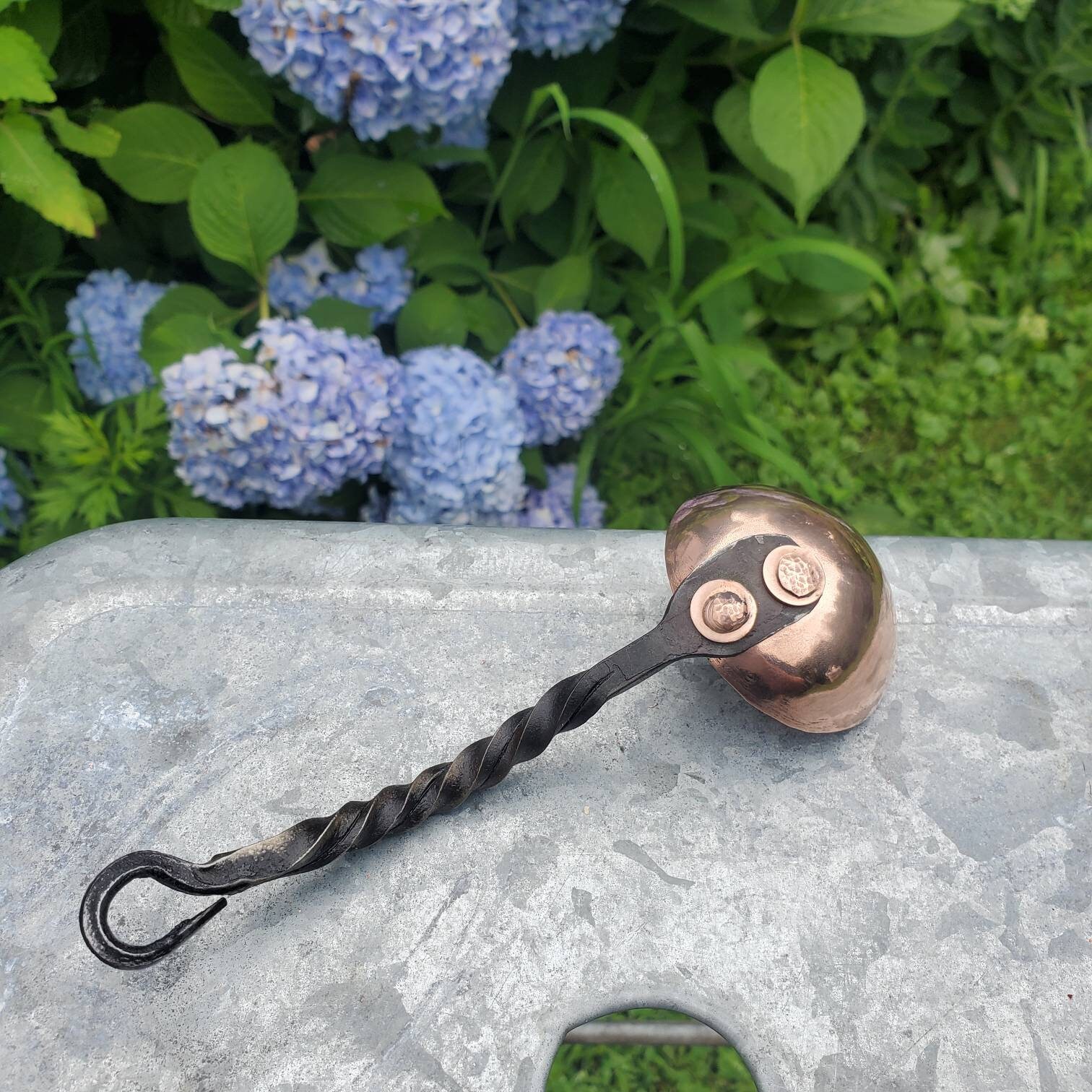 Hand Copper Coffee Scoop Etsy