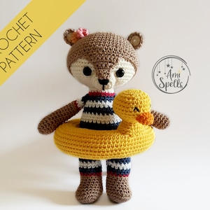 Crochet pattern PDF // Olivia the Otter crochet toy / handmade gift