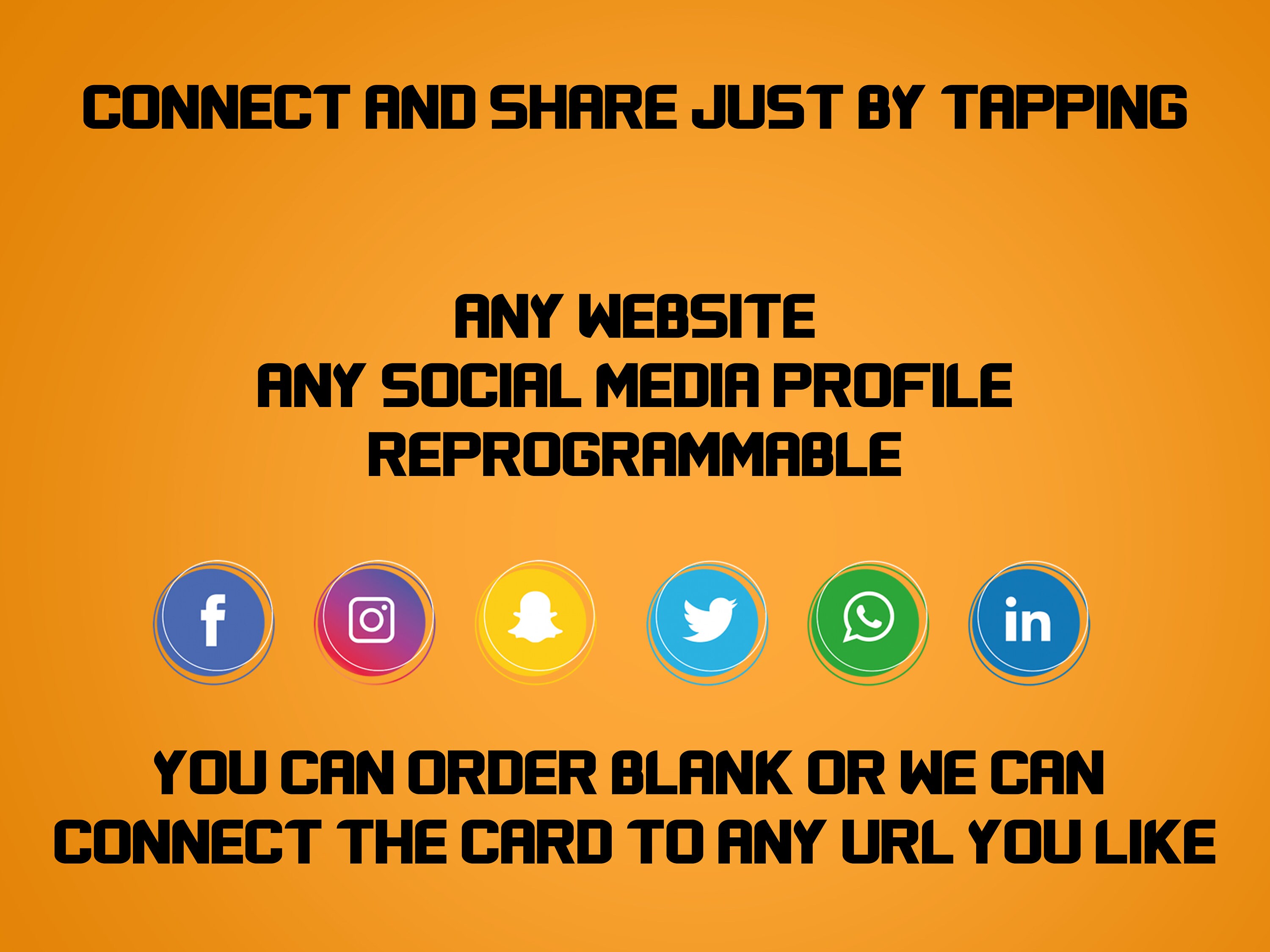 Linkedin Digital Card Share Linkedin Profile via NFC Card Etsy UK