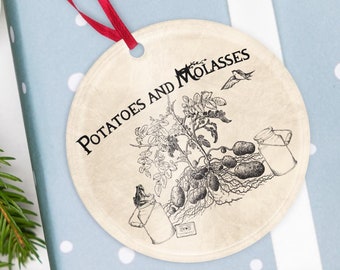 Potatoes and Molasses Ornament, Over The Garden Wall Ornament, Over The Garden Wall, Potatoes and Molasses, That's A Rock Fact