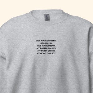 What We Do In The Shadows Embroidered Sweatshirt, Laszlo Sweatshirt, My Good Time Boy, My Sweet Cheese, What We Do In The Shadows