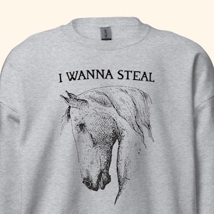 Over The Garden Wall Sweatshirt, Horse Sweatshirt, Over The Garden Wall Horse, Over The Garden Wall, I Wanna Steal, Ain't That Just The Way
