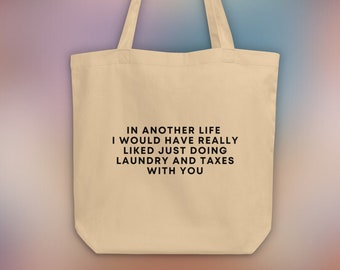 Laundry and Taxes Tote, Everything Everywhere All At Once Bag, A24 Tote, Everything Everywhere All At Once