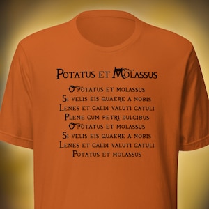 Potatus and Molassus Shirt, Halloween Shirt, Over The Garden Wall Gift, Tome of the Unknown, Over The Garden Wall, Rock Fact