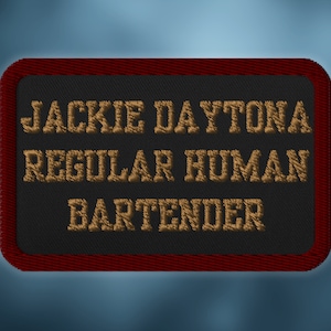 What We Do In The Shadows Patch, Jackie Daytona, What We Do In The Shadows, Regular Human Bartender, Laszlo Cravensworth, WWDITS