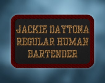 What We Do In The Shadows Patch, Jackie Daytona, What We Do In The Shadows, Regular Human Bartender, Laszlo Cravensworth, WWDITS