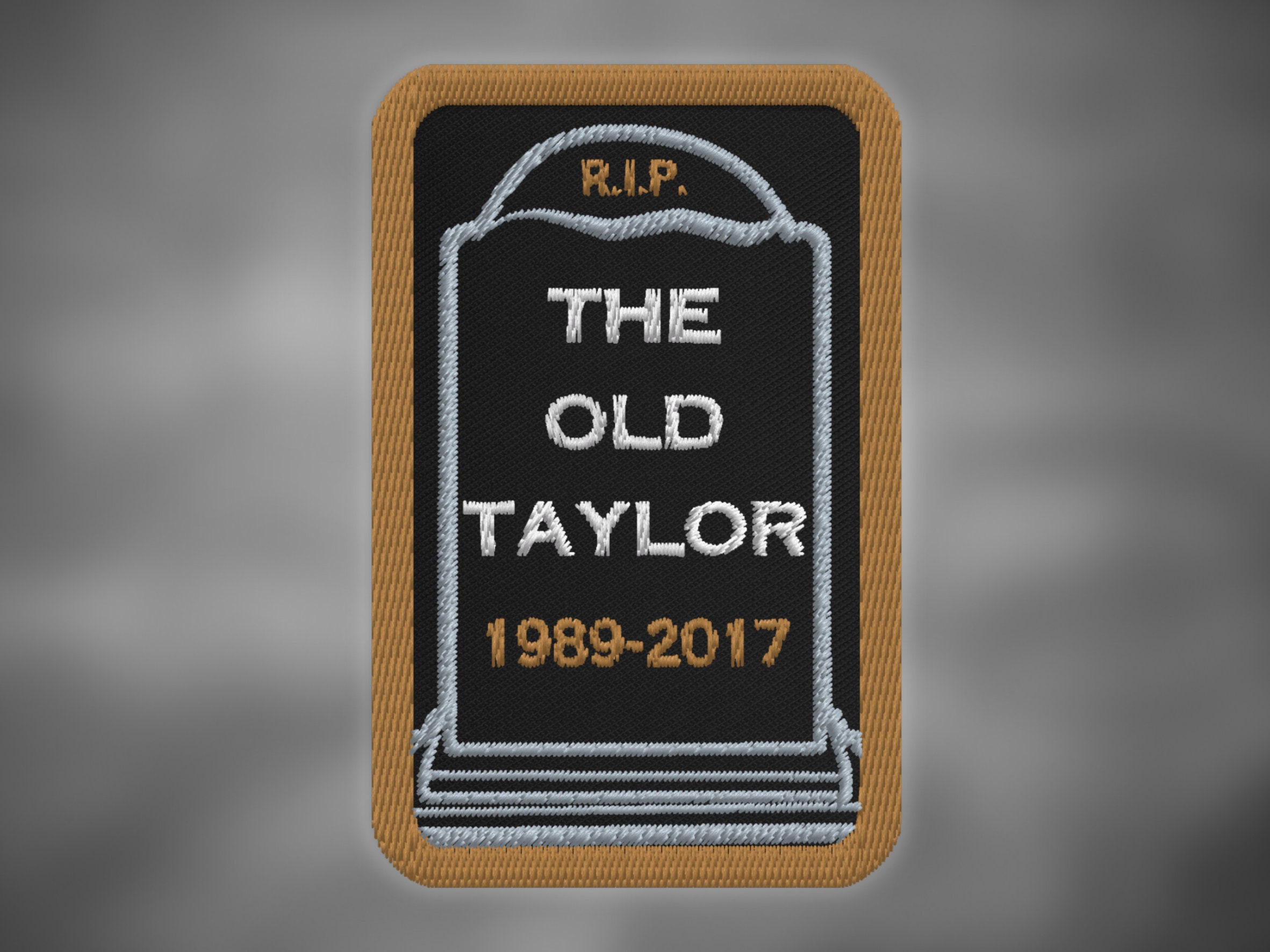 The Old Taylor Embroidered Patch, Look What You Made Me Do, Taylor Swift  Patch, Taylor Swift Reputation Patch, the Old Taylor 