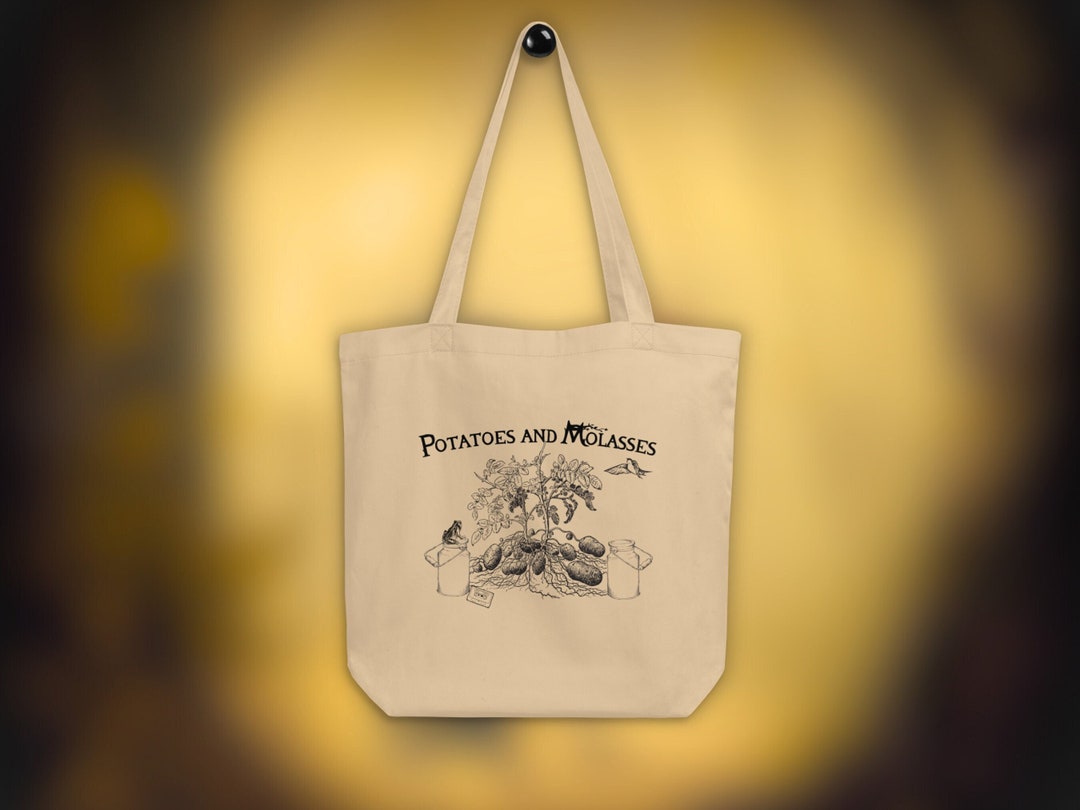 Potatoes and Molasses Tote Bag, Halloween Tote, Over the Garden Wall
