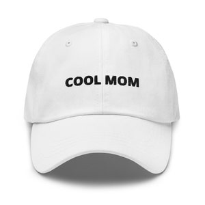 Embroidered Cool Mom Hat, Mother&#39;s Day Hat, Cool Mom Baseball Cap