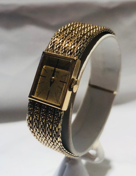 Vintage Tissot Gold Watch