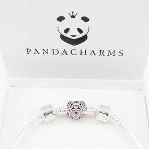 PANDACHARMS Charm Bracelet Extender / Charm Bracelet Extender, 925 silver, length 3 cm 1.2 inch or 4 cm 1.6 inch, fits Pandora image 8