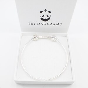 PANDACHARMS Charm Bracelet Extender / Charm Bracelet Extender, 925 silver, length 3 cm 1.2 inch or 4 cm 1.6 inch, fits Pandora image 5