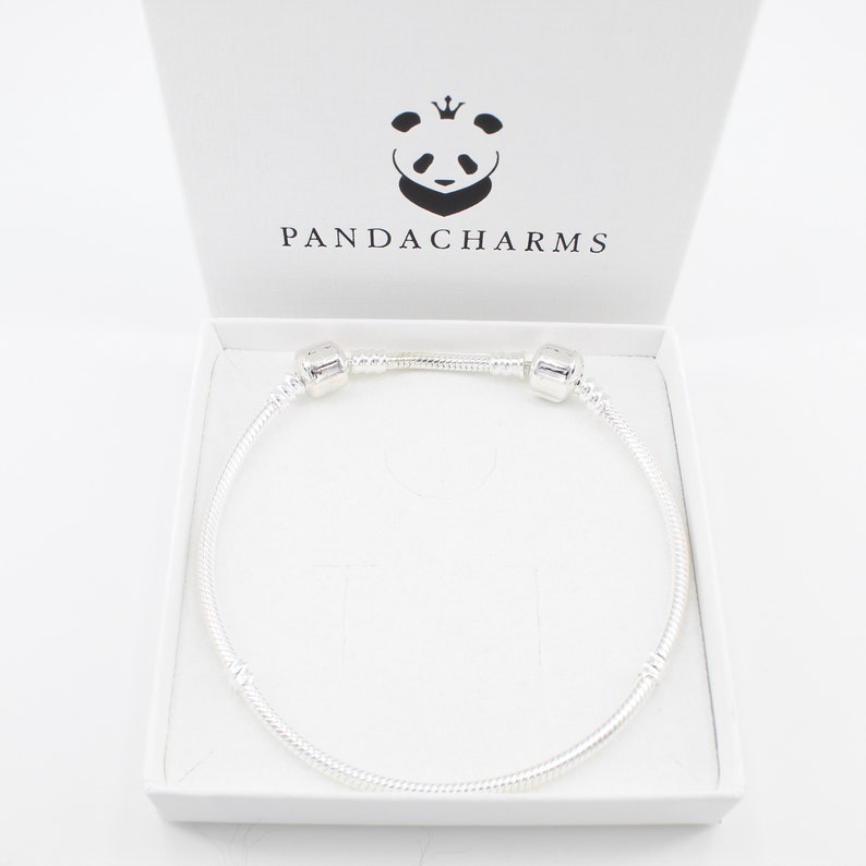 PANDACHARMS Charm Bracelet Extender / Charm Bracelet Extender, 925 silver, length 3 cm 1.2 inch or 4 cm 1.6 inch, fits Pandora image 6