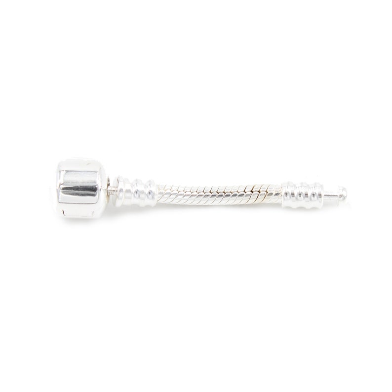 PANDACHARMS Charm Bracelet Extender / Charm Bracelet Extender, 925 silver, length 3 cm 1.2 inch or 4 cm 1.6 inch, fits Pandora image 2