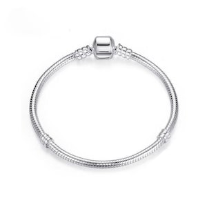 PANDACHARMS women's bracelet for charms 925 silver fits Pandora Moments