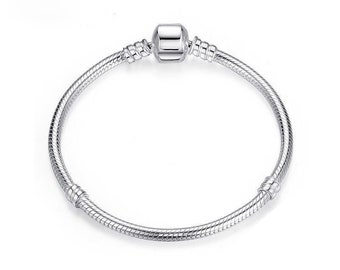 PANDACHARMS women's bracelet for charms 925 silver fits Pandora Moments