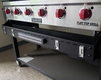 Hinged Cover for Camp Chef FTG900 Flat Top Griddle- 6 Burner