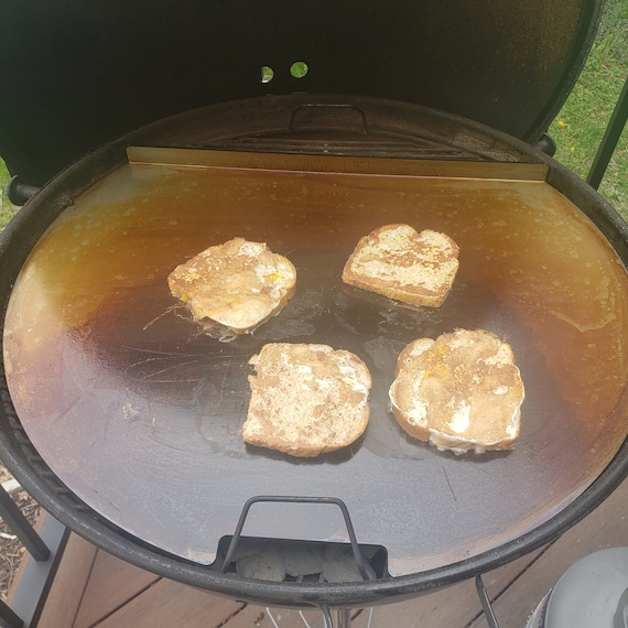 Griddle for charcoal grill sales