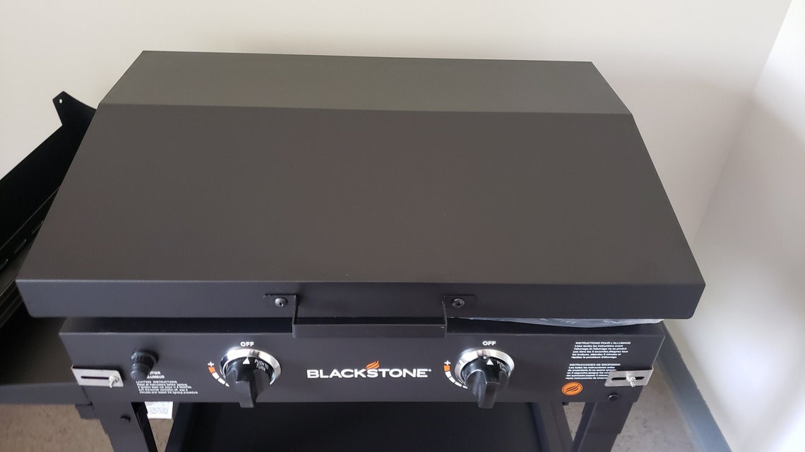 Hinged Cover for 28 Inch Blackstone Griddle Black Etsy