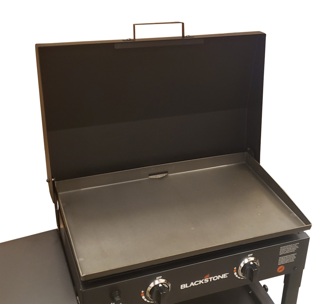 Hinged Cover for 28 Inch Blackstone Griddle With Rear Grease Etsy