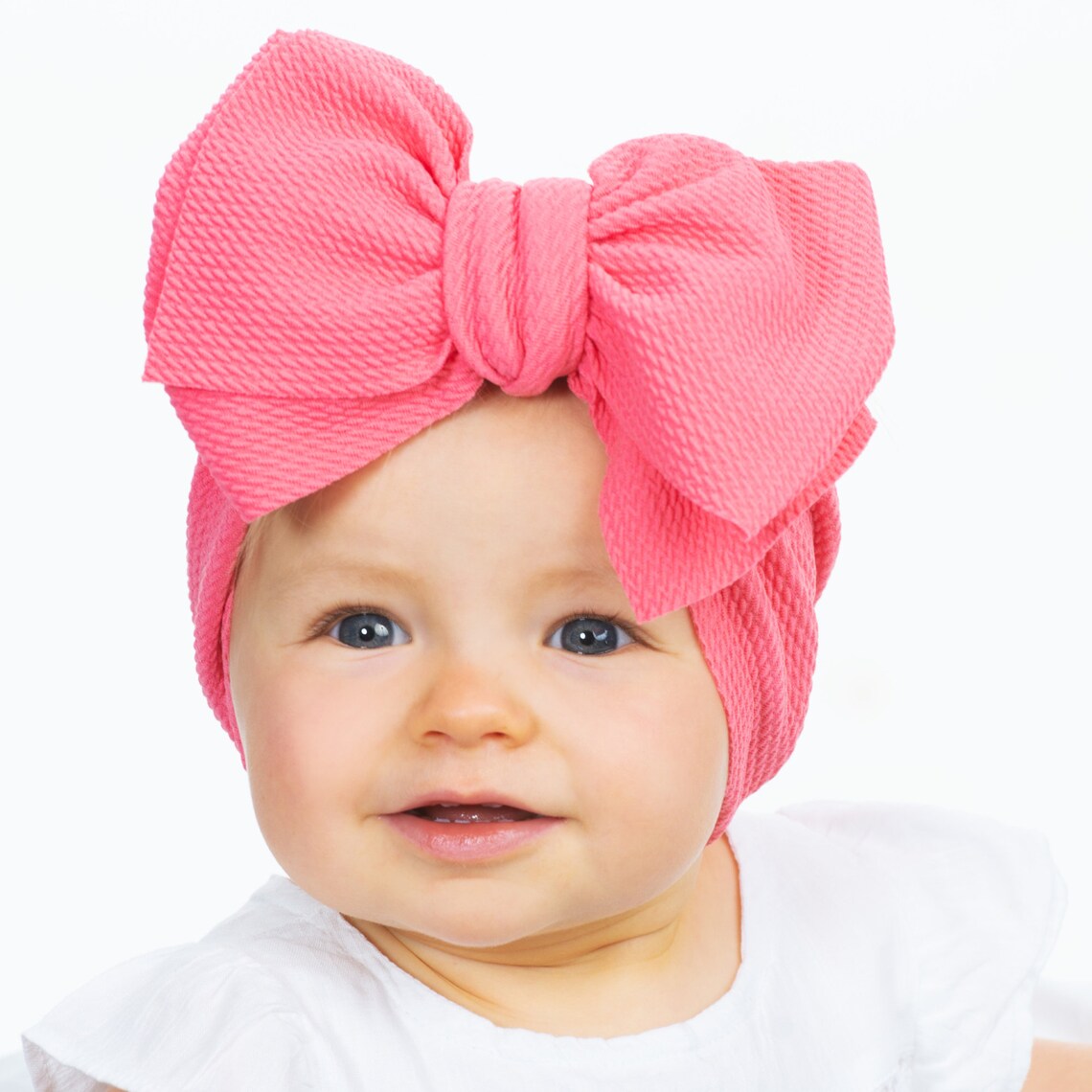 PICK COLOR Big Bow Baby Headbands Bow Turban Baby Girl Head Etsy