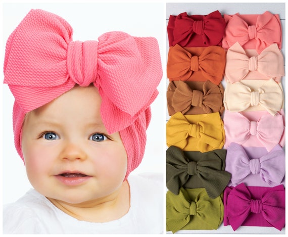 big baby bows and headbands