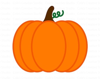 Colored Fall Pumpkin Svg, Spooky Season Svg, Simple Pumpkin, Pumpkin Svg, Pumpkin clipart, Harvest Svg, Autumn Pumpkin Svg, Pumpkin Png