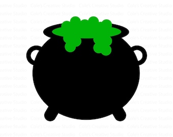 Cauldron Svg, Cauldron, Witchy Svg, Witches Brew Svg, Witches Brew, Witches Cauldron, Spooky Svg, Halloween Svg, Commercial Use