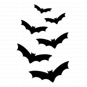 Flying Bats Svg, Bat Svg, Bat Swarm Svg, Bat, Bats, Spooky Season Svg, Halloween Svg, Halloween Clipart, Halloween Bats Svg, Commercial Use