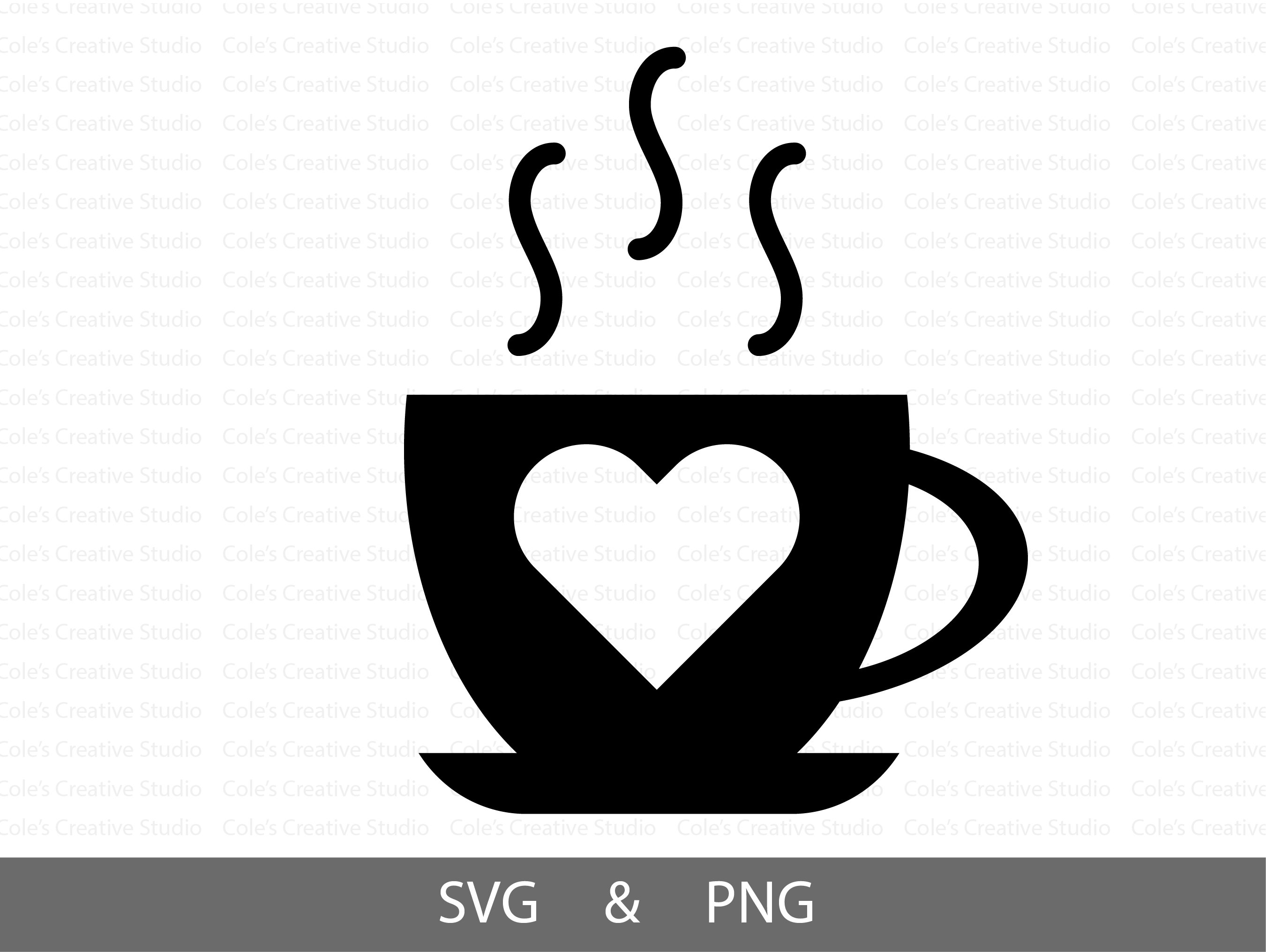Coffee Cup Clipart Heart