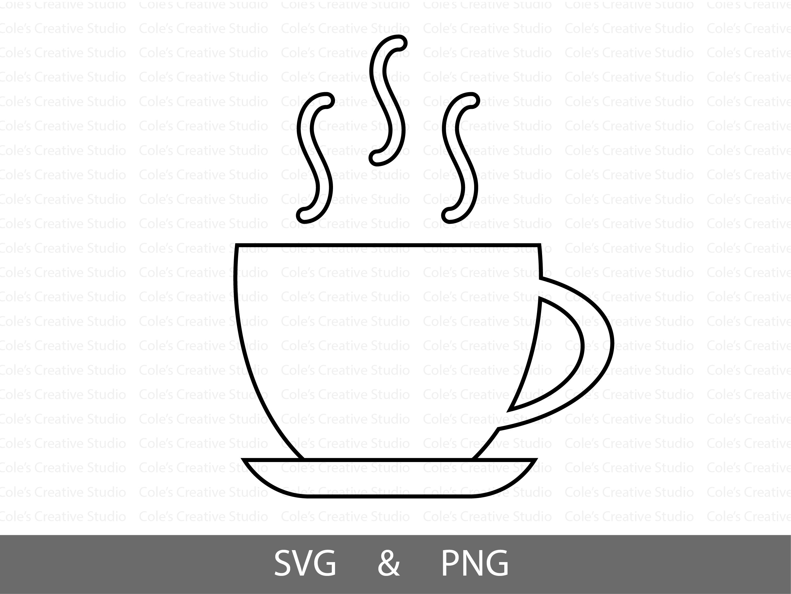 Coffee cup sales outline