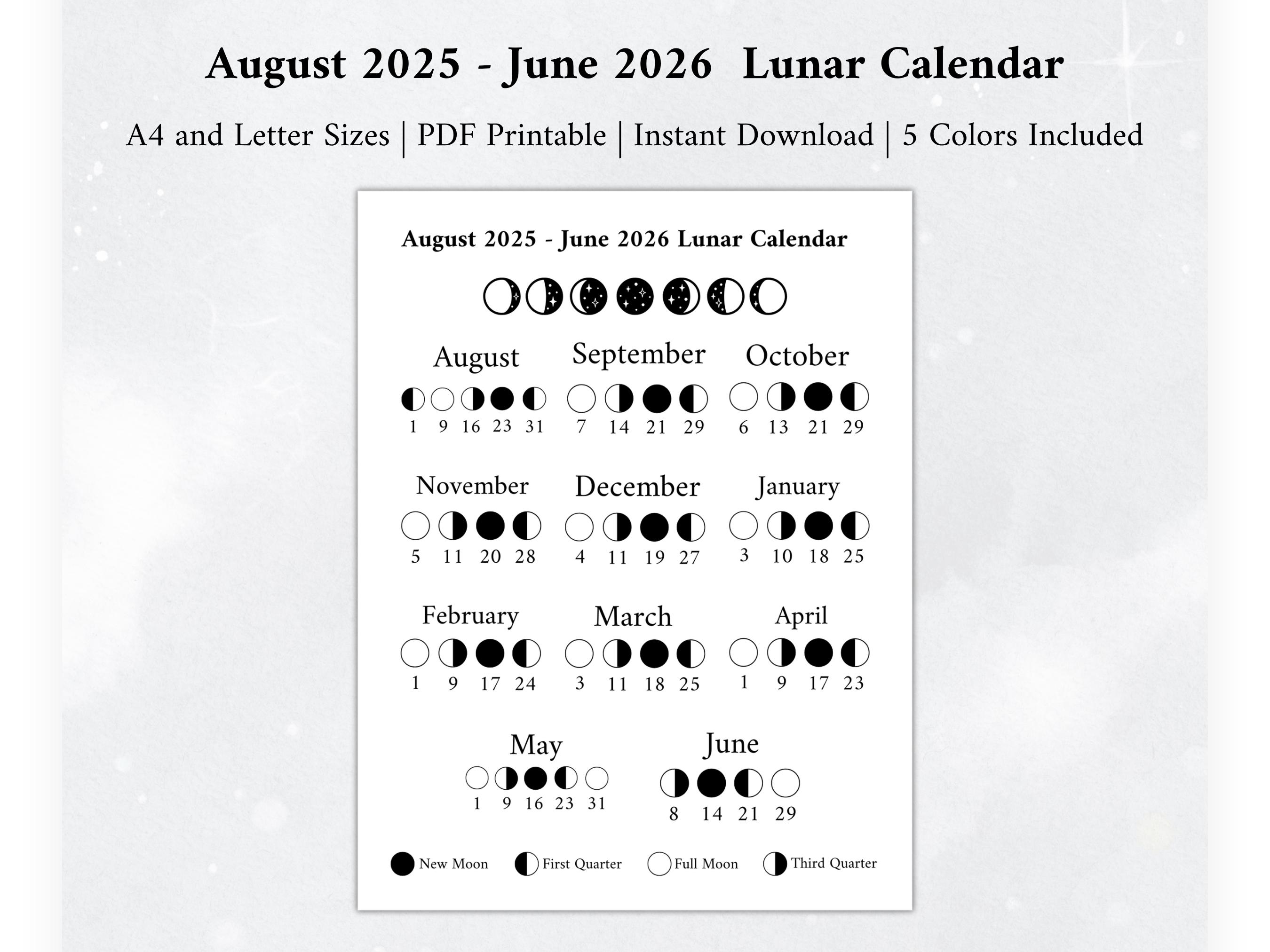 Spring of 2025 – Spring 2026 Calendars - The Creators Calendar